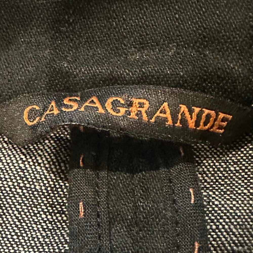 Y2K Casagrande Cotton Jacket Large 90s Minimalist French Utility Style - Picture 12 of 12